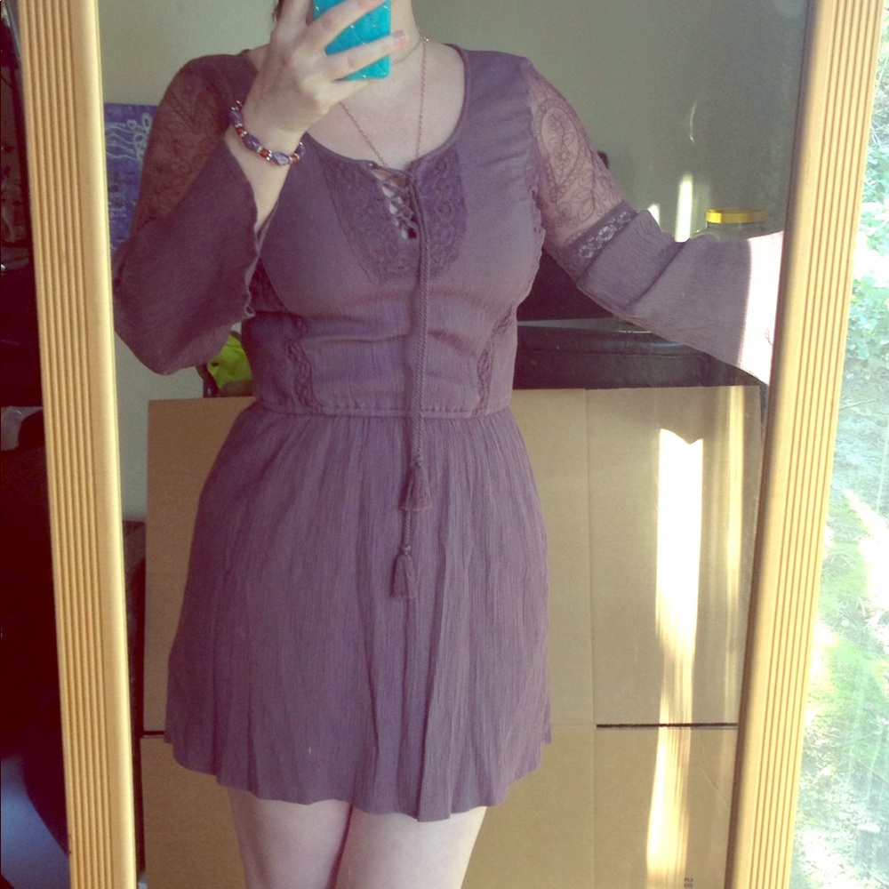 NWOT❗️ Purple Gypsy Boho Dress Tunic